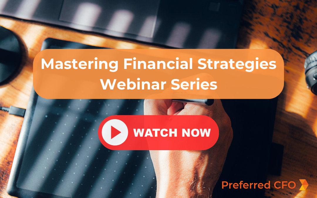 Mastering Financial Strategies Webinar Series - Email Banner